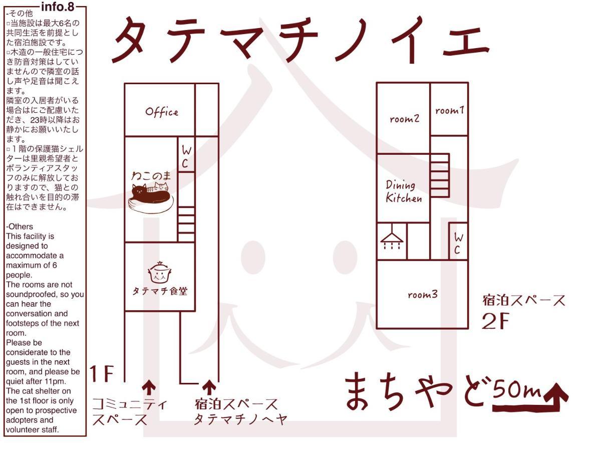 Hotel Shared House Tatemachi In Gujo Hachiman Exterior foto